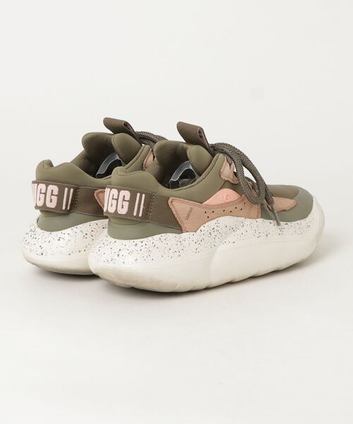 「UGG」 ローカットスニーカー 23.5cm グリーン レディース_画像2
