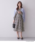 ワンピース 「日比谷花壇コラボ」フラワーフリル...の詳細画像4