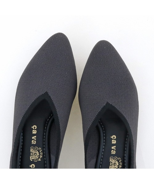 新品　サヴァサヴァ　ニットパンプス 23センチ cava パンプス ニットシューズ /サヴァサヴァ : ZOZOTOWN Yahoo