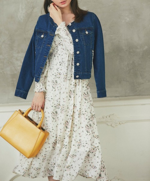 tocco closet（トッコ クローゼット） ジャケット Gジャン パール
