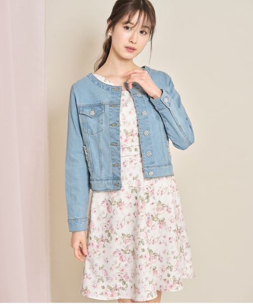 tocco closet（トッコ クローゼット） ジャケット Gジャン パール