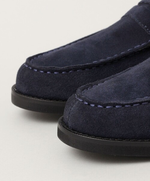 シューズ SHIPS:〈撥水〉スエード コイン ローファー SHIPS 〈撥水〉スエード コイン