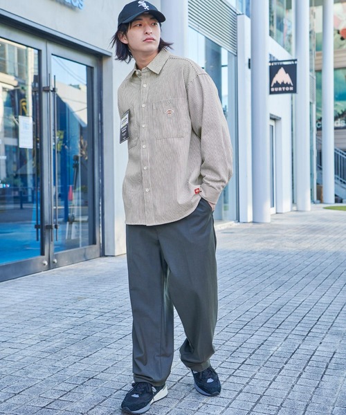 【美品】DIGAWEL×Dickiesベースボールシャツジャケット　サイズ：1 Baseball shirt – DIGAWEL ONLINE STORE
