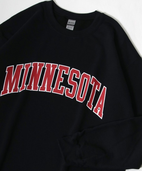 スウェット MINNESOTA/FLORIDA 裏起毛ビッグシルエット カレッジロゴ スウェット トレーナー|ZOZOTOWN PayPayモール店|01