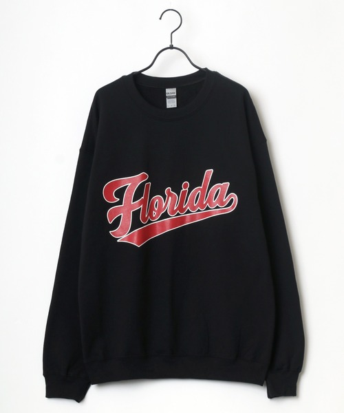 スウェット MINNESOTA/FLORIDA 裏起毛ビッグシルエット カレッジロゴ スウェット トレーナー|ZOZOTOWN PayPayモール店|24