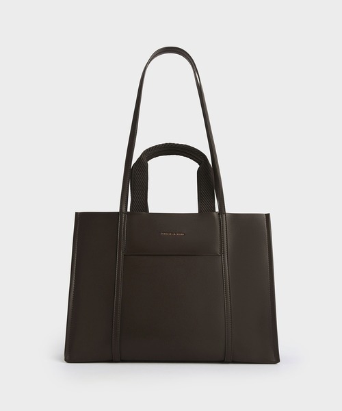 CHARLES ＆ KEITH（チャールズ&キース） トートバッグ シャリア ラージ