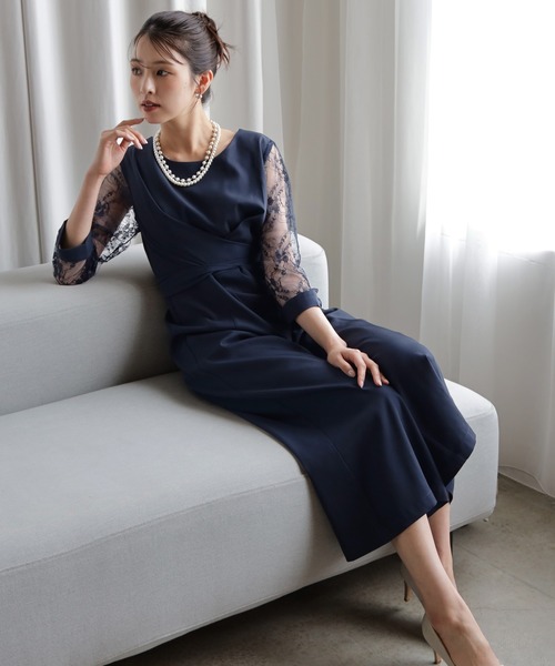 DRESS+ パンツドレス ジャンプスーツ オールインワン パーティー