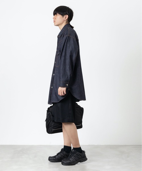 パンツ tomo0228 nude:masahiko maruyama - 2Tuck Cropped Pants/2タック