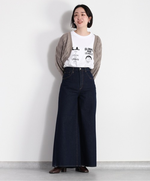 cepo（セポ） ジーンズ デニム デニムパンツ デニムタックワイドパンツ