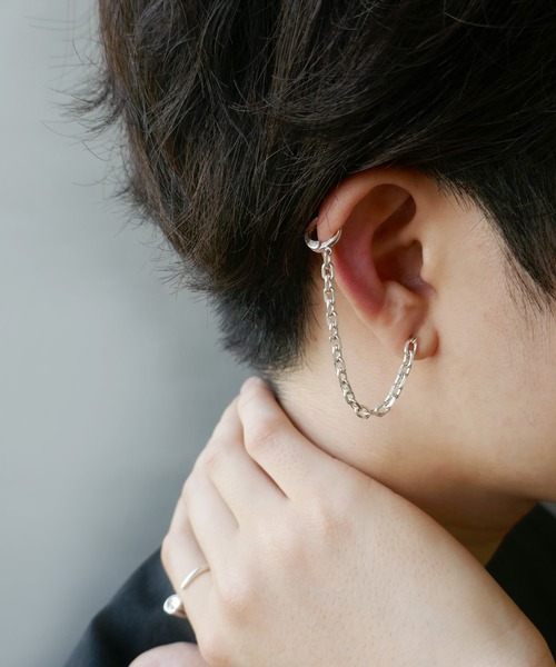 ピアス 2WAYチェーンピアス レディース メンズの画像