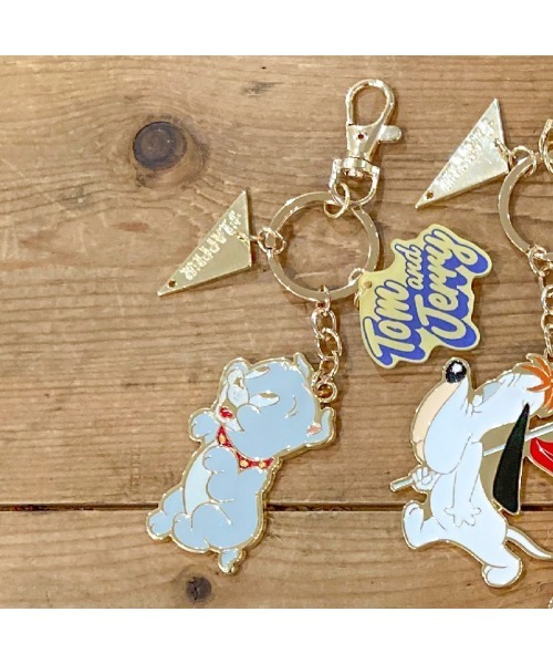 キーホルダー TOM and JERRY×Flapperトムジェリフレンズエポチャーム