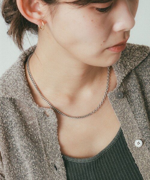 ネックレス 「EXCLUSIVE」50/50 Chain Necklace 18 inch メンズ レディースの画像