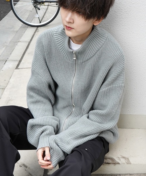 限定値下 即日発送✩新品未使用 BE:FIRST ファンミ カーディガン L Confirm（コンファーム） カーディガン ビッグシルエット 畦編み