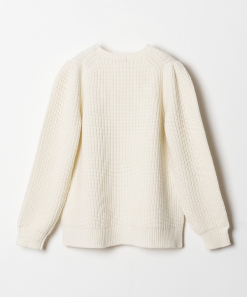 allureville（アルアバイル） ニット セーター 片畦イレヘムプル