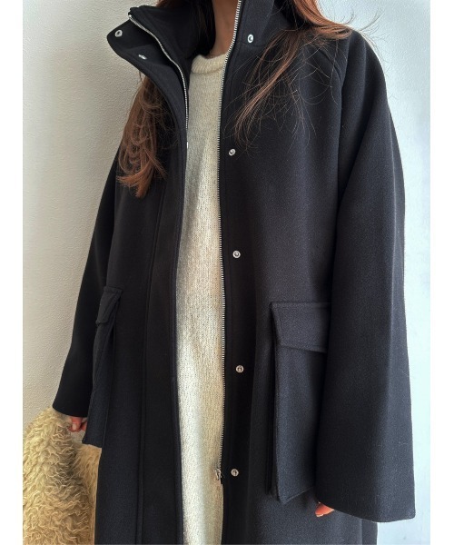 ジャケット・アウター TRUNC88 Big Pocket Standcollar Coat TRUNC 88（トランクエイティーエイト）の「Big Pocket