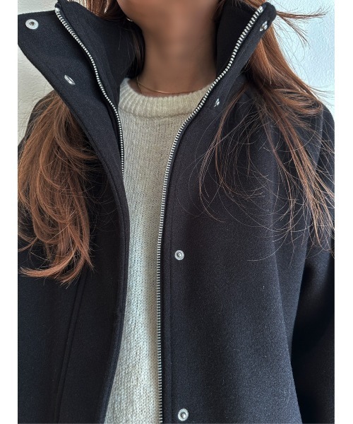 TRUNC 88 ステンカラーコート Big Pocket Standcollar Coat