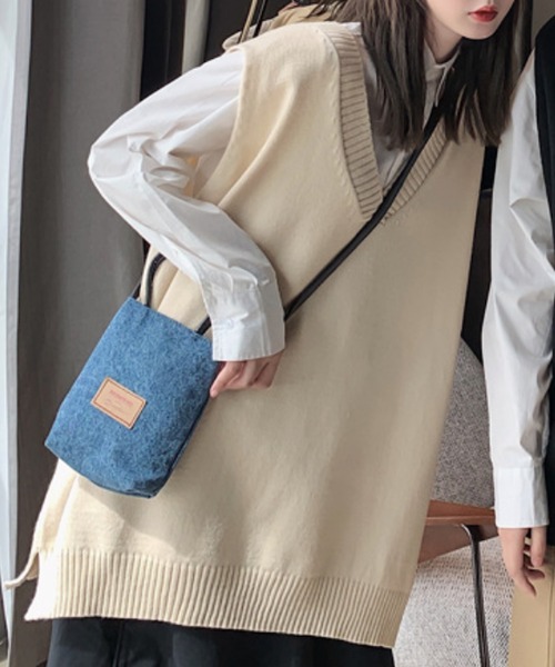 TONE SELECT GOODS ベスト ジレ urbanfemine./Vネックニットベスト 