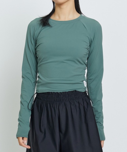 tシャツ Julier エコシーベア天ロングスリーブプルオーバー レディース