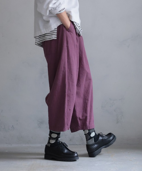 soulberry（ソウルベリー） パンツ ラベンダー色した、いつものパンツ