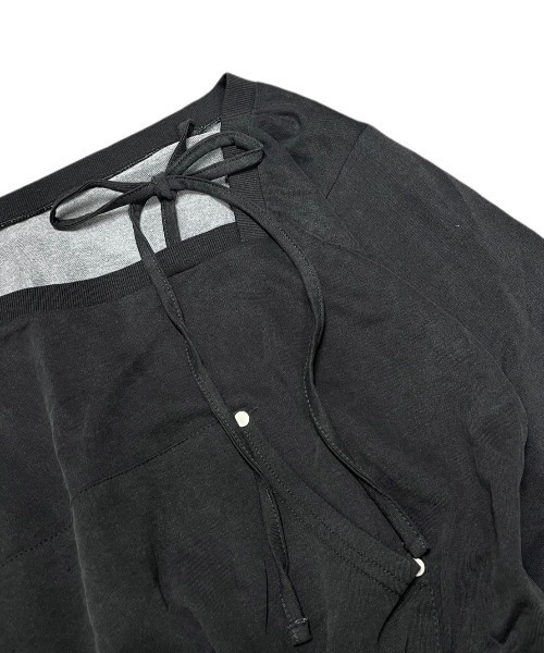 トレーナー スウェット 「XU」one shoulder sweat tops レディース XU トレーナー スウェット 「XU」one shoulder sweat tops
