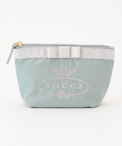 TOCCA ポーチ POINT OF RIBBON POUCH レディース : ZOZOTOWN