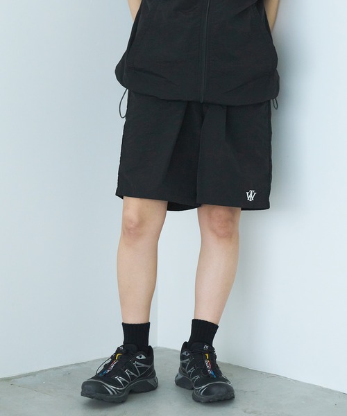 パンツ N!ce Nylon Half Pants black M N!ce nylon half pants 黒 Lサイズ - メルカリ