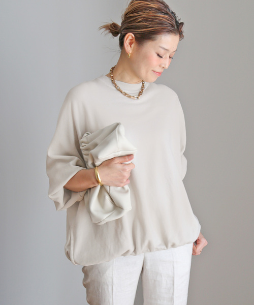 【美品】Deuxieme Classe DROP スウェット ホワイト DROP スウェット（スウェット）｜Deuxieme Classe