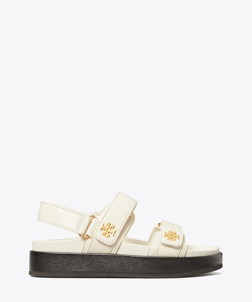 【TORY BURCH】 キラ装飾スポーツサンダルシルバー TORY BURCH トリーバーチ サンダル KIRA SPORT SANDAL キラ