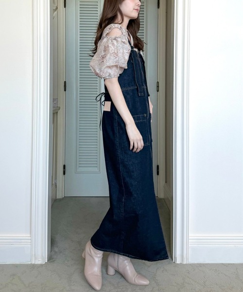 DEICY ワンピース 2WAY LACE UP SALOPETTE SKIRT : ZOZOTOWN