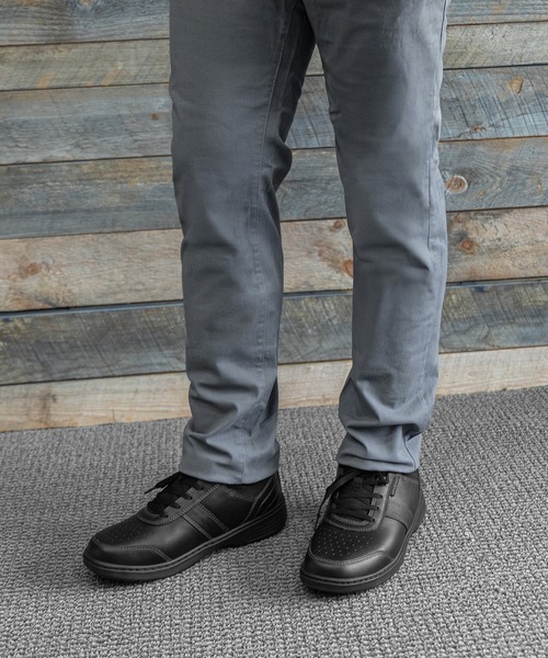 (取寄) オルソフィート メンズ ピエール Orthofeet men Pierre Black Orthofeet スニーカー PIERRE/ピエール ミディアム (MEN) メンズ