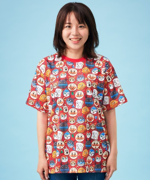 tシャツ お顔いっぱいドライTシャツ 大人 レディース
