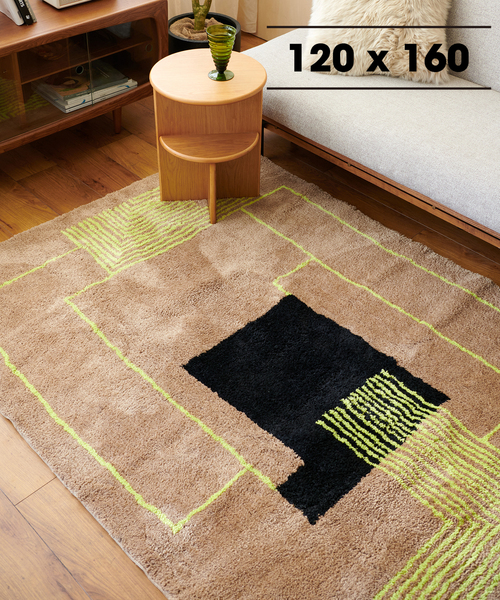 ラグ・カーペット JOURNALSTANDARDFURNITURE BROCK RUG BROCK RUG 200×250 ブロックラグ（ラグ・マット）｜JOURNAL
