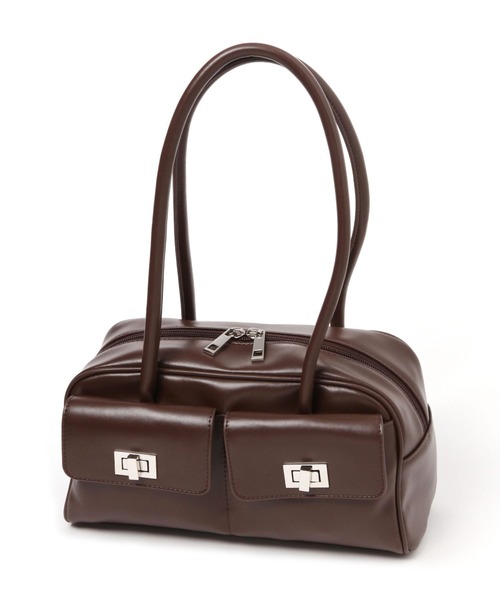 LAKOLE（ラコレ） ハンドバッグ フロントポケット横長バッグ / 132244