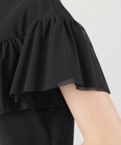 MACKINTOSH PHILOSOPHY チュールフリルブラウス MACKINTOSH PHILOSOPHY｜チュールフリルブラウス | Rakuten