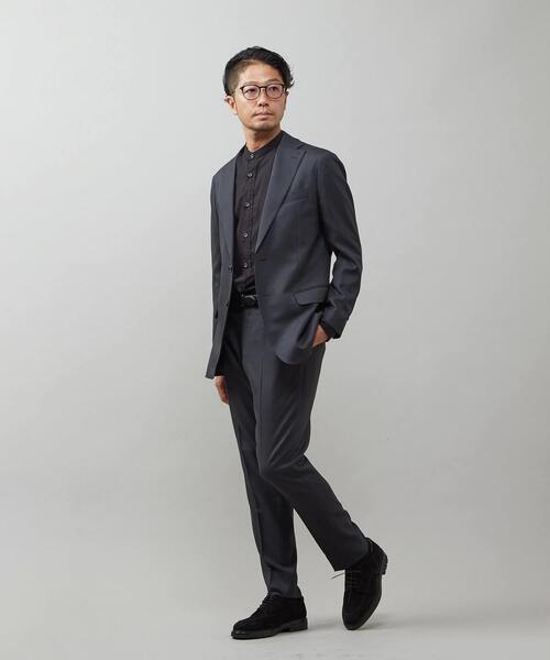 メンズメルローズ　セットアップ　カジュアルスーツ MEN'S MELROSE セットアップ ピンストライプ/ウォッシャブル