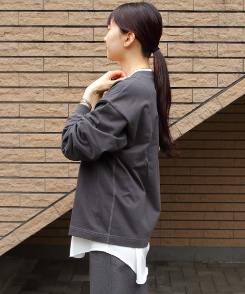 GYMPHLEX tシャツ GYMPHLEX/ジムフレックス クルーネックロング