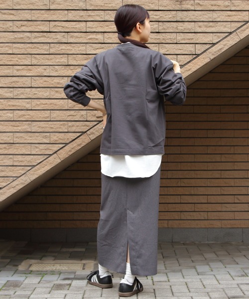 GYMPHLEX / クルーネック ロングスリーブ Tシャツ ライトグレー GYMPHLEX SALE！ジムフレックス Gymphlex クルーネック ロング