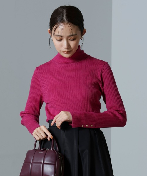 NANO universe（ナノ・ユニバース） ニット セーター 毛玉レスニット