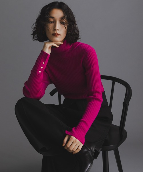 NANO universe（ナノ・ユニバース） ニット セーター 毛玉レスニット