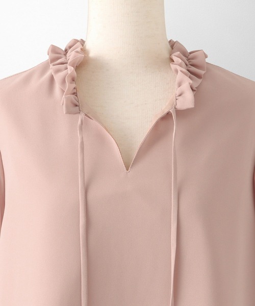 HUIT bouquet ブラウス シャツ ホイップスリーブ リボン