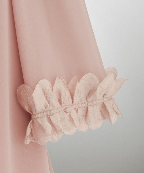 ブラウス シャツ ホイップスリーブ リボン ブラウス HUIT レディース HUIT bouquet ブラウス シャツ ホイップスリーブ リボン