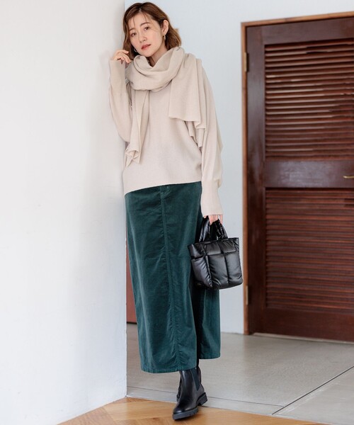 23区（ニジュウサンク） ニット セーター 「洗える」ピュアカシミヤ