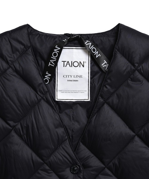 TAION ダウンベスト ベスト 「TAION(タイオン)」「ウィメンズ