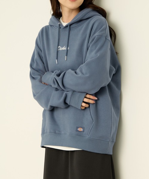 90sデッドストックDROORS フーディ パーカー ビッグシルエット sk8 Dickies（ディッキーズ） パーカー 「別注限定展開」Dickies 裏起毛