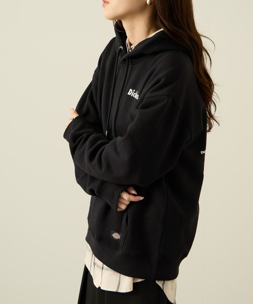 専用　dickies アクティブパーカー　ダックパーカー　ブラック　Lサイズ Dickies（ディッキーズ） パーカー 「別注限定展開」Dickies 裏起毛