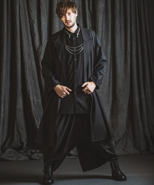 NO ID.（ノーアイディー） シャツ 「NO ID.」Zip Chain Long Shirt