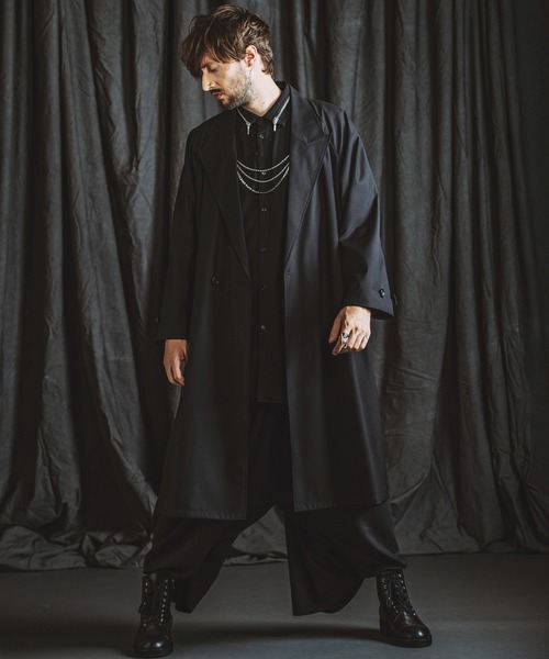 NO ID.（ノーアイディー） シャツ 「NO ID.」Zip Chain Long Shirt