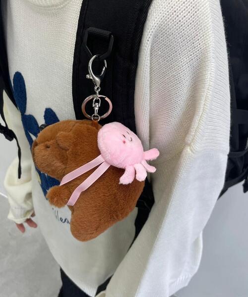 WEGO（ウィゴー） キーホルダー WEGO/リュックカピバラぬいぐるみ