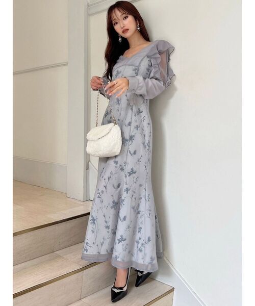 RESEXXY（リゼクシー） ワンピース シアーフラワーワンピース