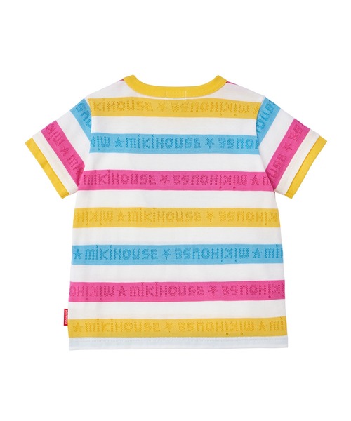 MIKI HOUSE（ミキハウス） tシャツ プッチー＆うさこ ボーダー半袖T